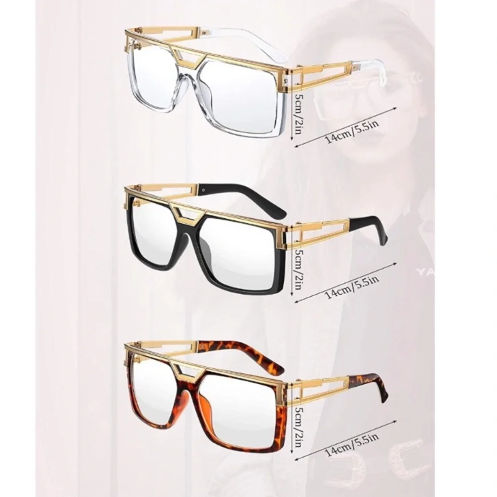 TRENDY VINTAGE RETRO 80’s 90’s GLASSES BUNDLE *NEW